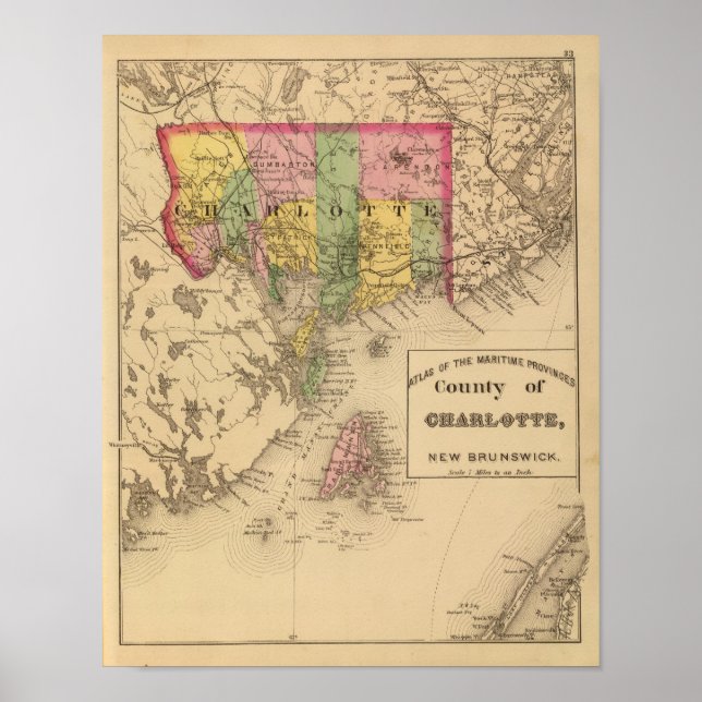 Charlotte Co, NB Poster (Framsidan)