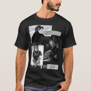 Charlotte de Witte - svart och vitt Classic T-Shi T Shirt