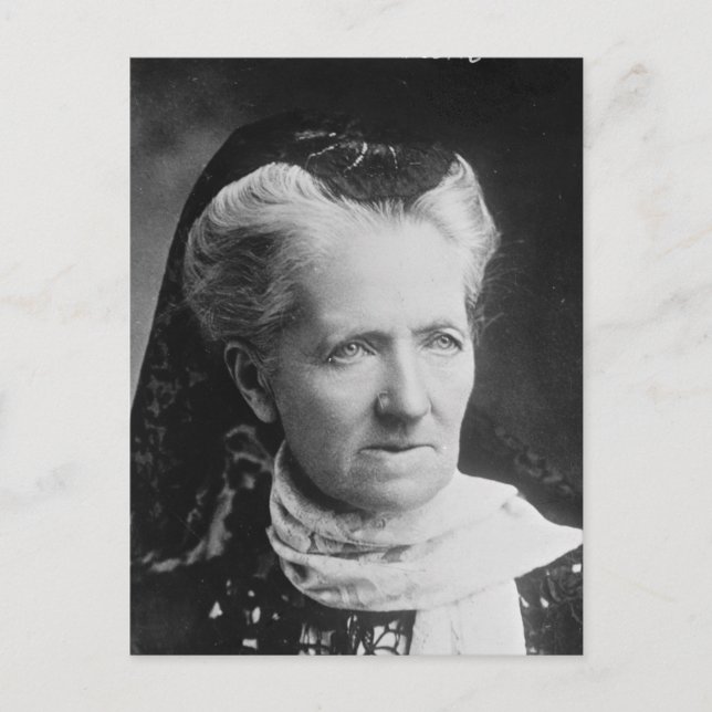 Charlotte Despard Feminist och Suffragette Vykort (Framsida)