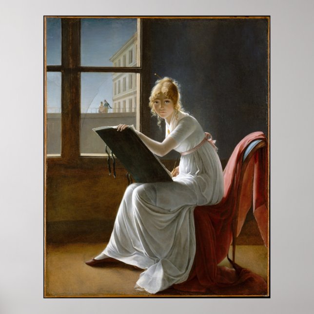 Charlotte du Val d'Ognes av Marie-Denise Villers Poster (Framsidan)