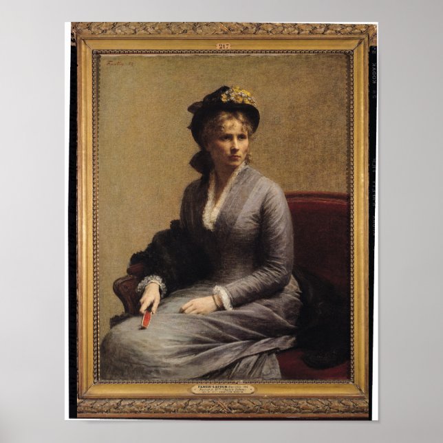 Charlotte Dubourg 1882 Poster (Framsidan)