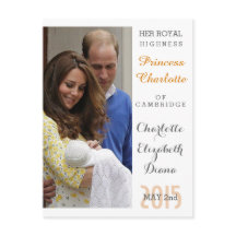 Charlotte Elizabeth Diana - British Will Kate
