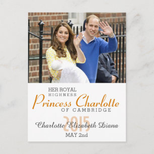 Charlotte Elizabeth Diana - British Will Kate Vykort