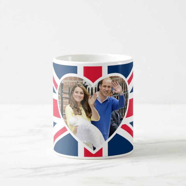 Charlotte Elizabeth Diana - britt ska Kate Kaffemugg (Center)