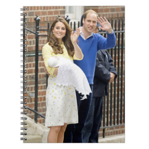 Charlotte Elizabeth Diana - brittiska royal Anteckningsbok