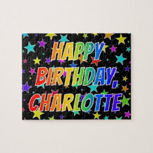 ’CHARLOTTE’ First Namn, Roligt ’GRATTIS PÅ Pussel