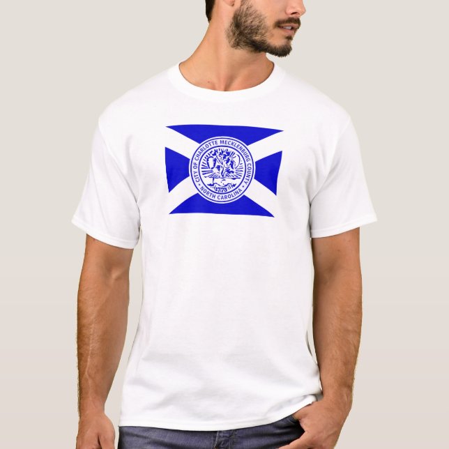 Charlotte flagga t shirt (Framsida)