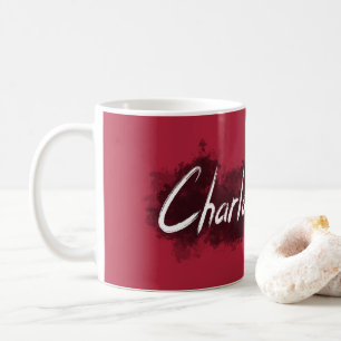 Charlotte gåva ditt namn på muggen, bäst gåva kaffemugg