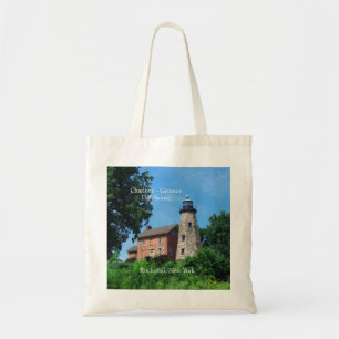 Charlotte Genesee Lighthouse tote bag Tygkasse