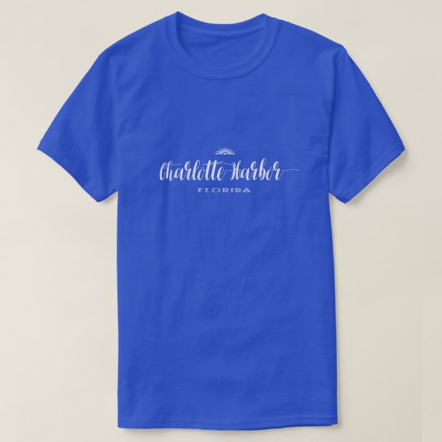 Charlotte hamn, Florida T Shirt (Design framsida)