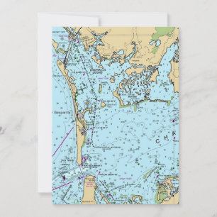 Charlotte Harbor Florida Vintage Kartkort