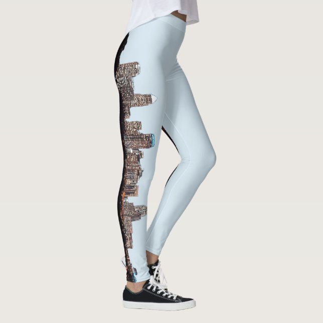 Charlotte horisontdamasker leggings (Höger)