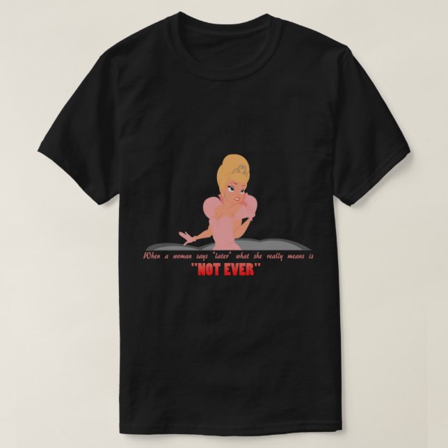 Charlotte La Bouff - Aldrig Classic T-Shirt (Design framsida)