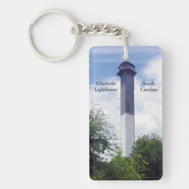 Charlotte Lighthouse acrylic nyckelring (Framsidan)