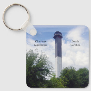 Charlotte Lighthouse metall nyckelring