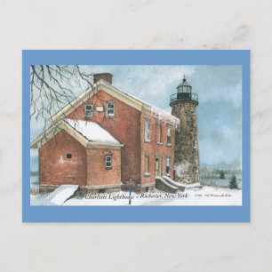 Charlotte Lighthouse-vykort Vykort
