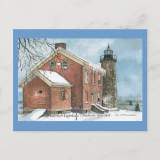 Charlotte Lighthouse-vykort Vykort