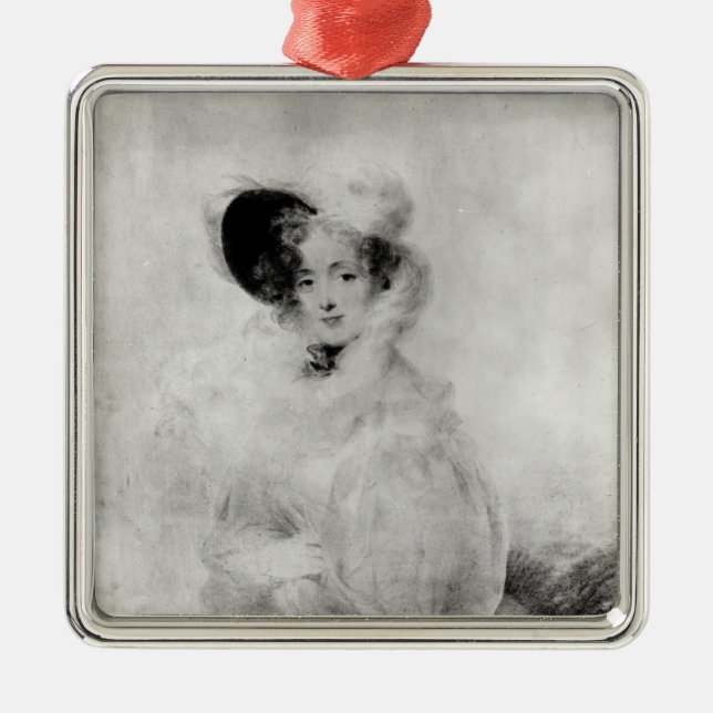 Charlotte Louise Eleonore Adelaide d'Osmond Julgransprydnad Metall (Framsidan)