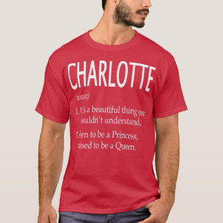Charlotte Namn Gift 111 T Shirt