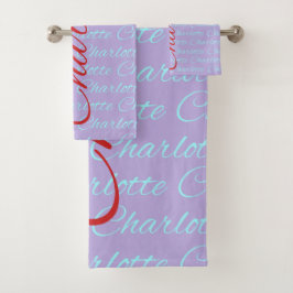 Charlotte Namn Mönster Design