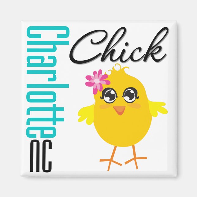 Charlotte NC Chick Magnet (Framsidan)