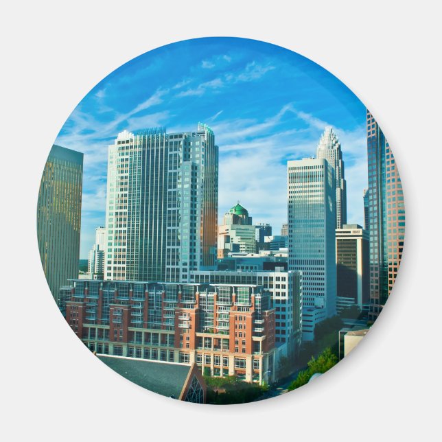 CHARLOTTE NC MAGNET (Framsidan)