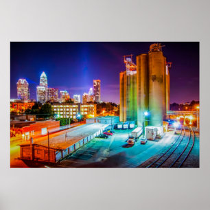 Charlotte NC Poster