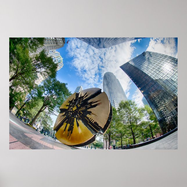 Charlotte NC Poster (Framsidan)