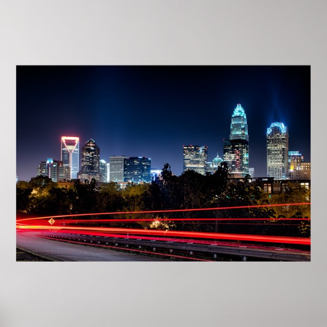Charlotte, NC Poster (Framsidan)