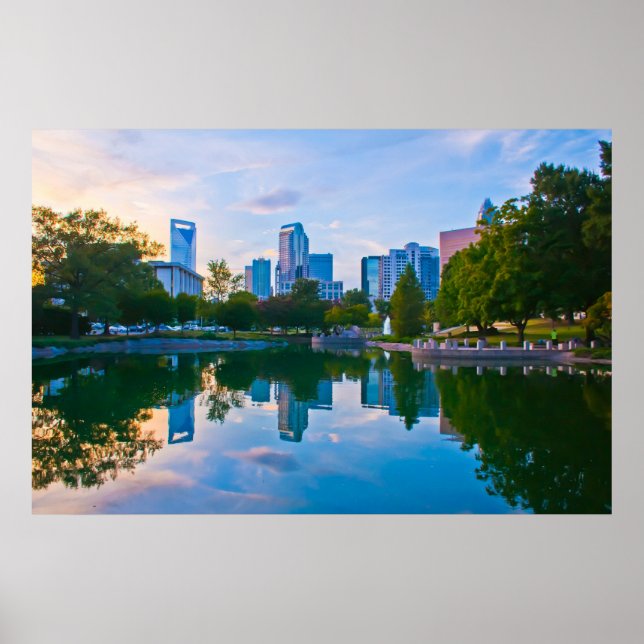 Charlotte NC Poster (Framsidan)