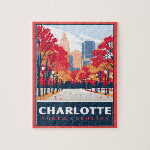 Charlotte, NC Pussel