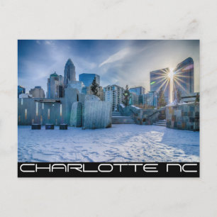 Charlotte NC-QUEEN CITY Vykort