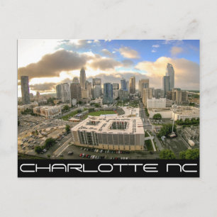 Charlotte NC-QUEEN CITY Vykort