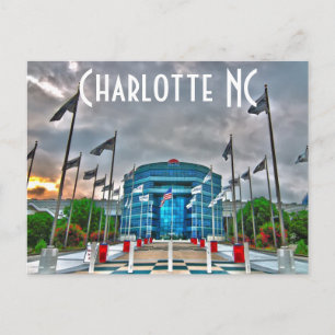 Charlotte NC sänker motorvägen Vykort