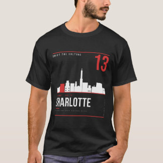 Charlotte NC Skyline ShiftTape Vol 13 T Shirt