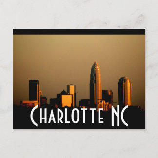 Charlotte NC Vykort