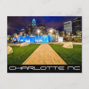 Charlotte NC Vykort