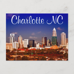Charlotte NC Vykort