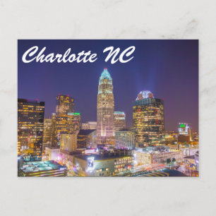 Charlotte NC Vykort