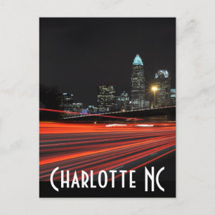 Charlotte NC Vykort