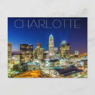 Charlotte NC Vykort