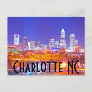 Charlotte NC Vykort