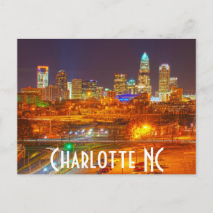 Charlotte NC Vykort