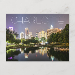 Charlotte NC Vykort