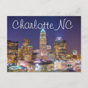 Charlotte NC Vykort