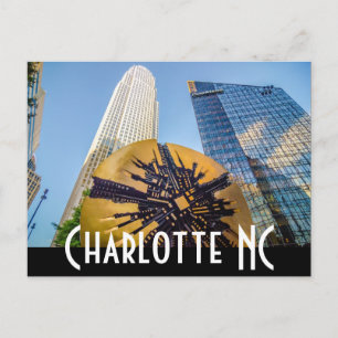 Charlotte NC Vykort