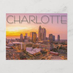 Charlotte NC Vykort