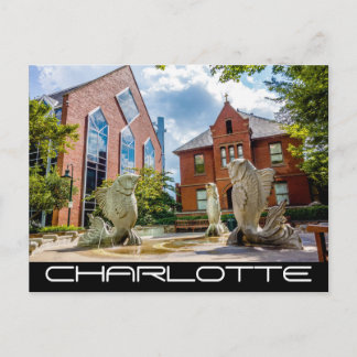 Charlotte NC Vykort