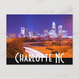 Charlotte NC Vykort