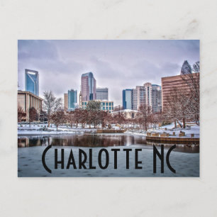 Charlotte NC Vykort
